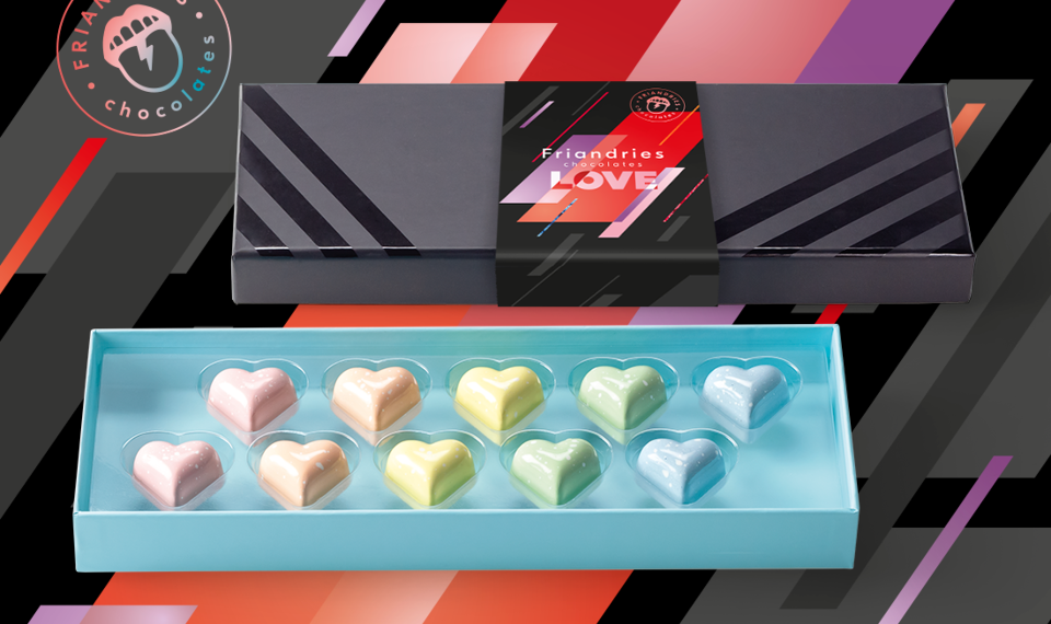 Moederdag Chocolade Hart