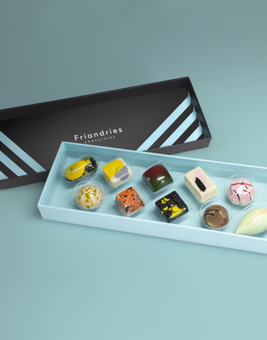 Vier verjaardagen met Friandries chocolade