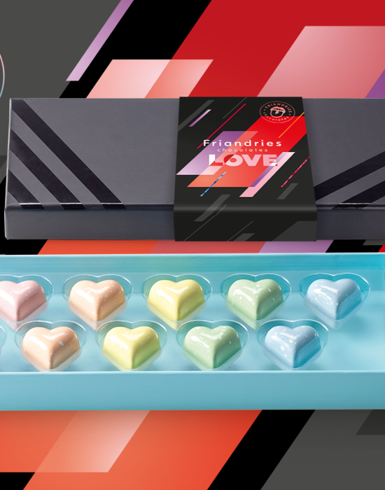 Bruiloft chocolade als een huwelijkscadeau of trouwbedankje